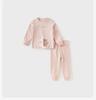 David Bella Children's Autumn Clothes, Autumn Pants, Girls' Underwear Set, Pure Cotton Boys' Antibacterial Pajamas