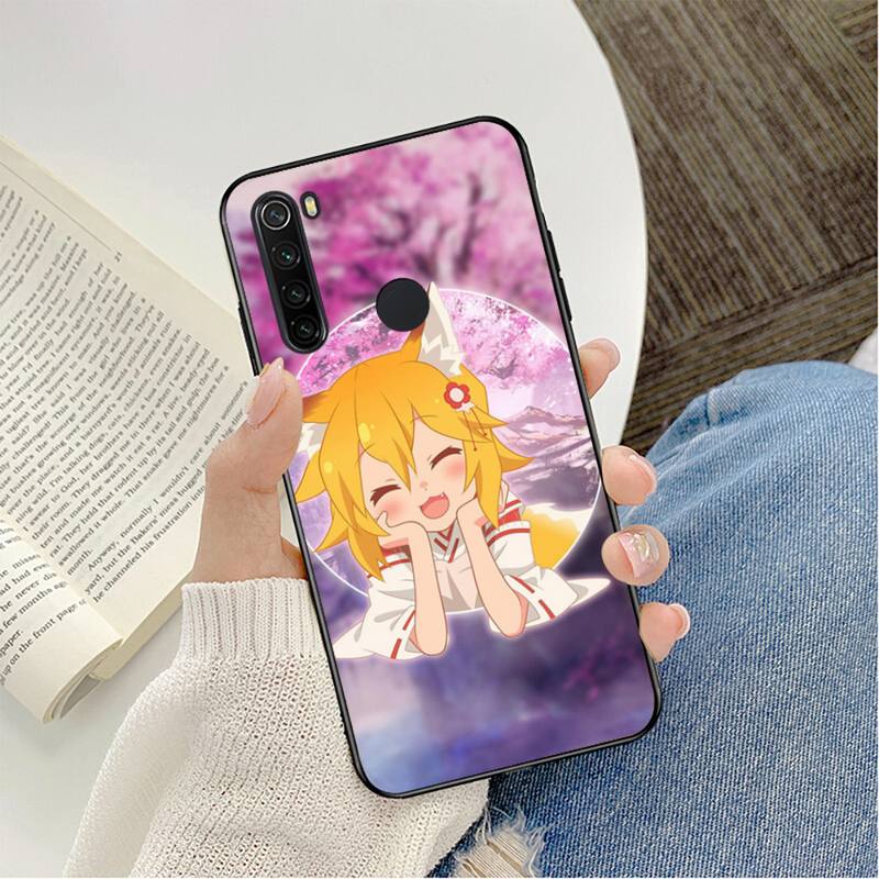 Anime The Helpful Fox Senko San Phone Case For Redmi 5 S2 K30pro Fundas for Redmi 8 7 7A note 5 5A Capa