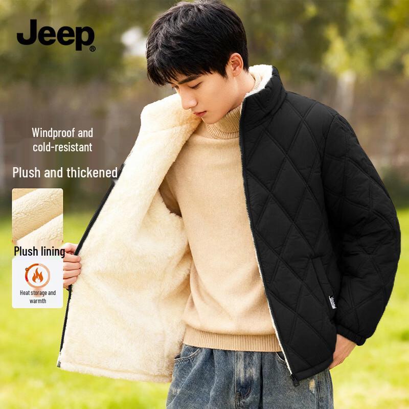 Jeep Men s Winter Outdoor Warm Padded Jacket L