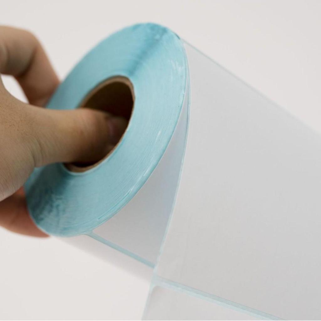 Waterproof Thermal Label Printer Paper - Self-Adhesive and Durable for Supermarkets