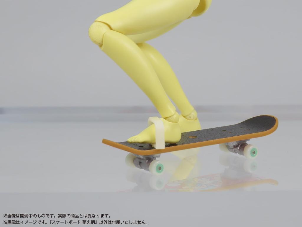 DIG Puripla Figure Sports Skateboard Moe Pattern Full Color Printed Plastic Kit