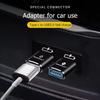 Type C To USB Adapter USB-C Data Connectors Laptop U Disk For Renault Megane 2 3 4 Twingo Clio Talisman Captur Kwid Scenic GT RR9