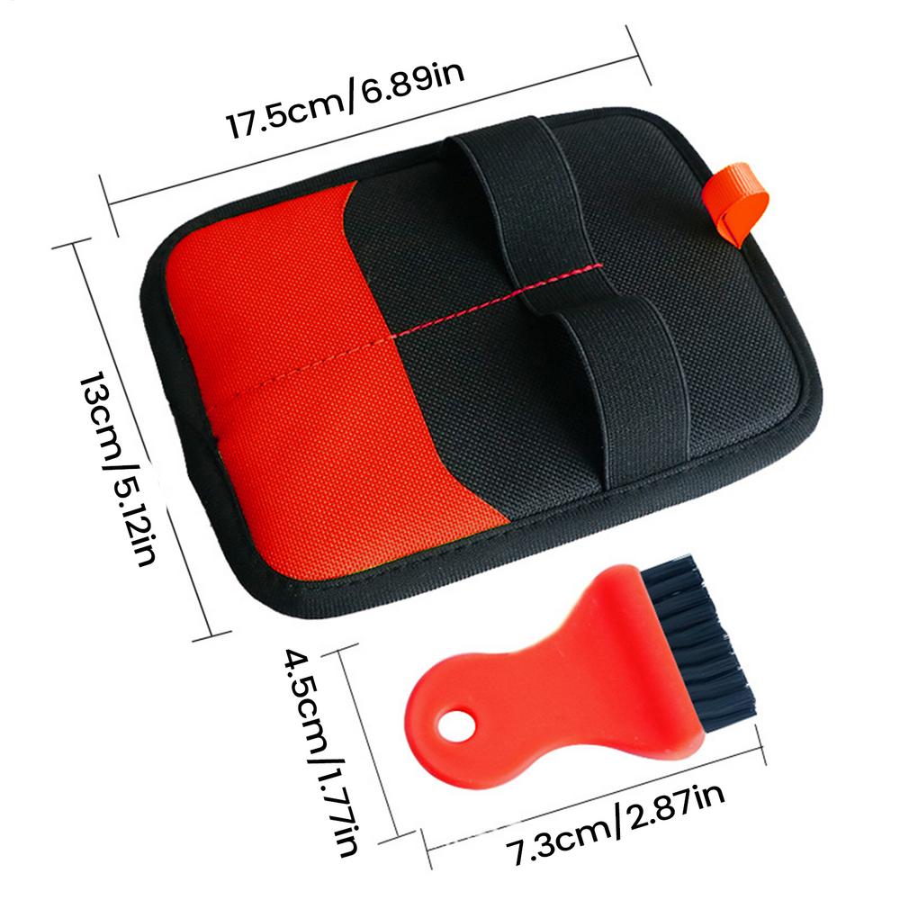 

NEW Reusable Pet Hair Removal Glove Electrostatic Deep Cleaning for Couch Sofa Carpet, Furniture Clothing Car Bed червоний