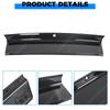 For Ford Mustang Gt 2015 2016 2017 2018 2019 2020 2021 2022 2023 Real Glossy Black Trunk Panel Decklid Trim Cover Body Kit