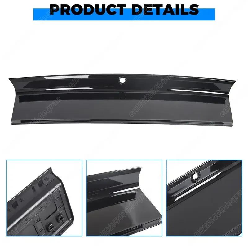For Ford Mustang Gt 2015 2016 2017 2018 2019 2020 2021 2022 2023 Real Glossy Black Trunk Panel Decklid Trim Cover Body Kit