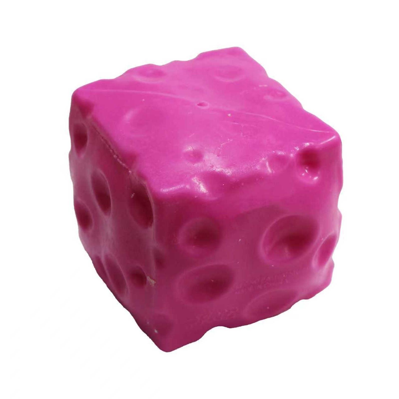 

6cm Cheese Pinch Slow Release Release Stress Relief Pinch Toy One Size розовый