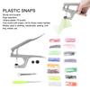 Silver Resin Snap Hand Press Plier  Clothes resin snap installation