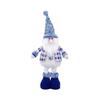Stretchable Plush Doll Ornament Adjustable Height Telescoping Plush Figure Christmas Decoration for Living Room Bedroom