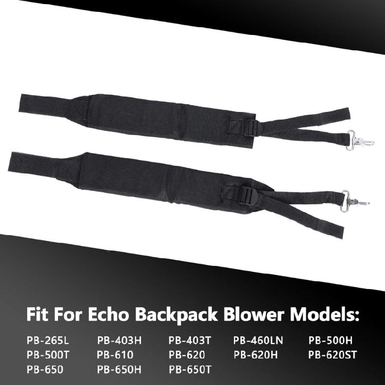 2PCS Professional Grades Backpacks Blower Harness System Reinforced Padding Universal Attachment For Lawn Tool