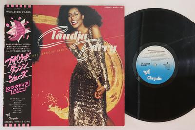 LP Record CLAUDFA BARRY  Boogie Woogie Dancin Shoes WWS81240 CHRYSALIS 1979 Japan Obi SoulFunk Used