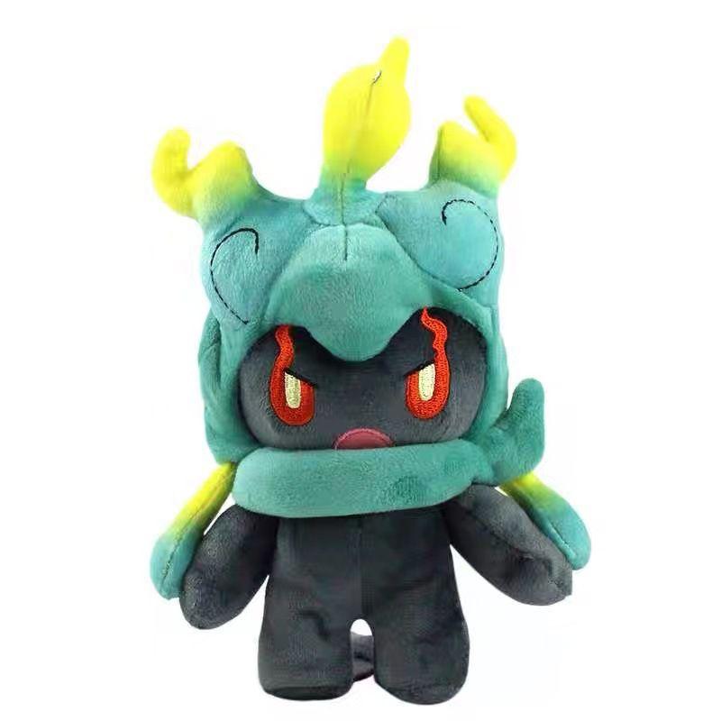 

Marshadow Pokemon Plush Toy 10 Soft Stuffed Doll For Kids Multicolor Collectible Gift зелёный
