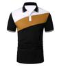 Men's Summer Short Sleeve Mantra Colored Polo Shirt, Men's Slim Suitable for Sports Golf Course