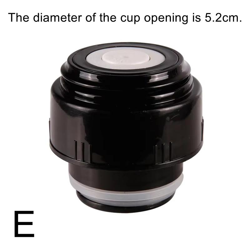 Bouchon de Rechange pour Thermos 4,5 cm 5,2 cm Qualité Alimentaire Étanche Bouchon Stopper pour Voyage Utilisation Quotidienne Extérieure
