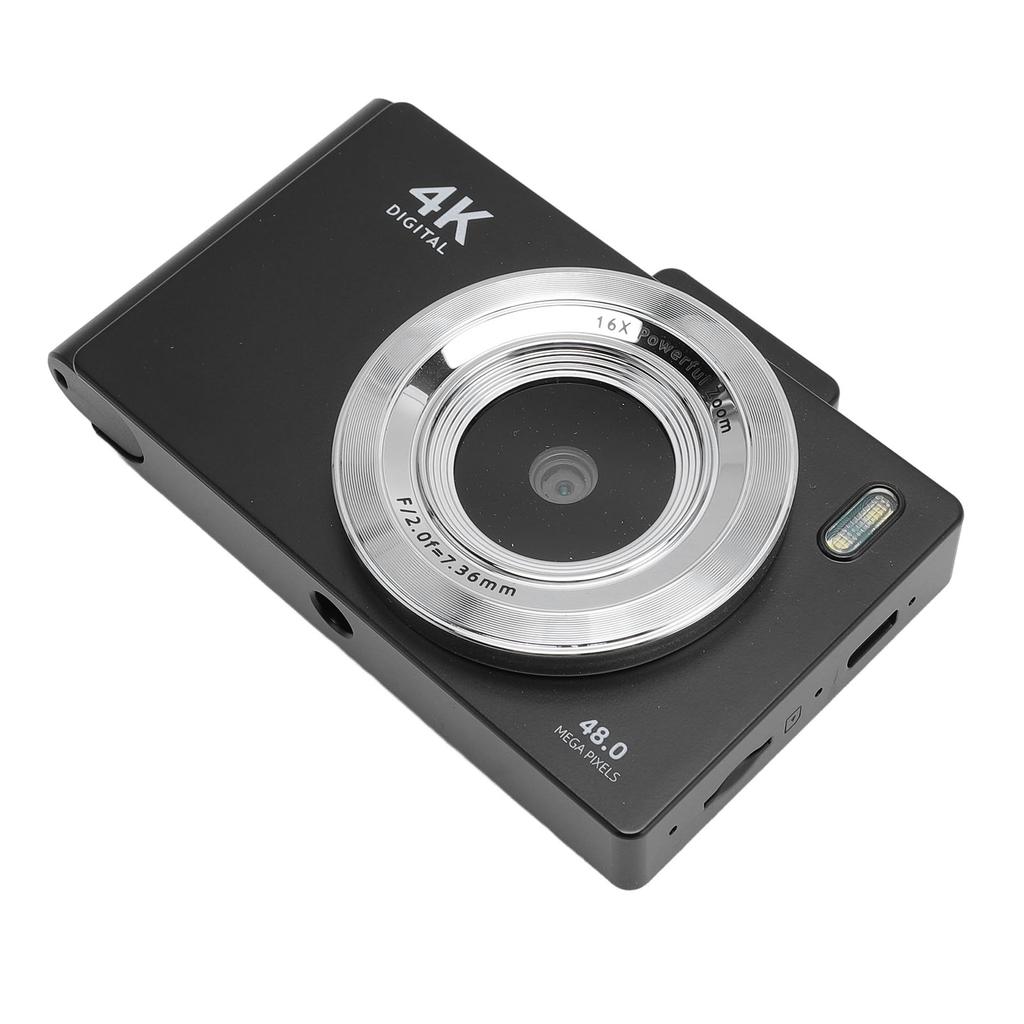 Digital Camera 4K HD Video 48MP Photo Autofocus Student Camera for Daily Photography Recording 32G