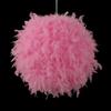 White Feather Shade Feather Pendant Light Fluffy Feather Design E27 Holder Feather Chandelier Nordic Style Soft