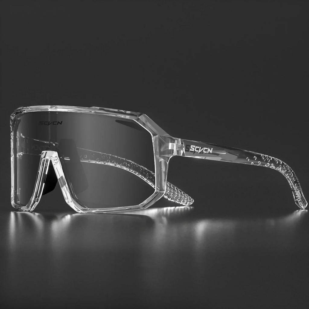 SCVCN Cycling Glasses Bike Mountain Bicycle Hiking Camping Golf UV400 Sunglasses Sport Protection Glasses for Men Women Baseball