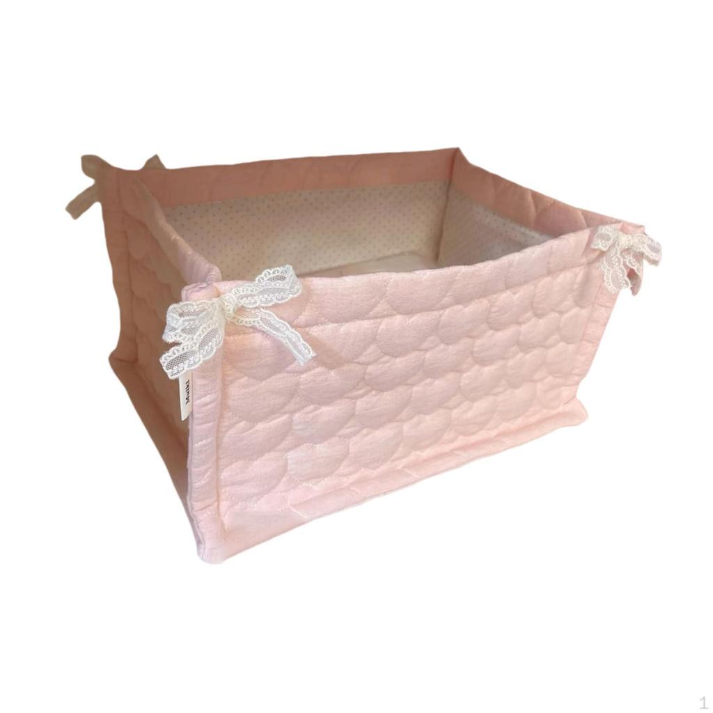 Storage Basket Shelf Cute Organizing Clothing, Sheets Closet Organizer System Rectangular