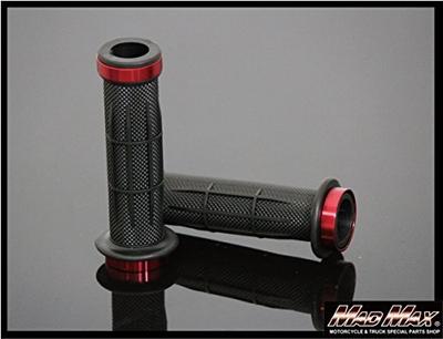 Through Type Aluminum & Rubber Handle Grip Red MM05 – 0132 – RD