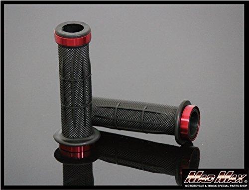 

Through Type Aluminum & Rubber Handle Grip Red MM05 – 0132 – RD 22.2mm серебряный
