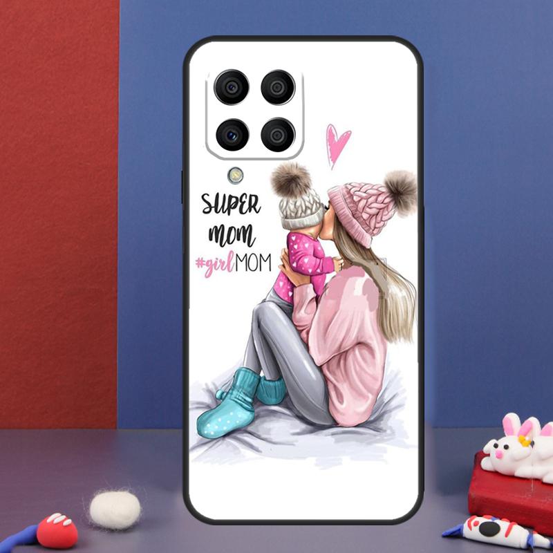 Baby Mom Daughter Girl Son Dad Case For Samsung Galaxy M31 M21 M11 M13 M54 M34 M14 M56 M36 M16 M53 M32 M52 M35 M55 M15 M06