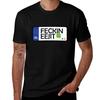 Feckin Eejit Irish Car Registration Plate TShirt Basic Short Sleeve Cotton Blend TShirt