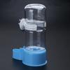 Water Bottle Drinker Clear Food Dispenser Container Set Mount In Cage