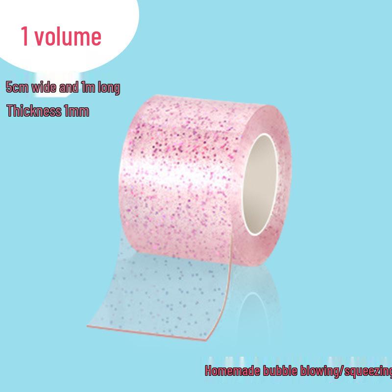 Traceless Double-Sided Nano Adhesive Tape & Bubble Squeeze Decompression Toy