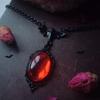 Cross Thorn Heart Gothic Necklace: Dark Trendy Hip Hop & Niche Subculture Accessory