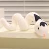 Non-Toxic Cartoon Snake Plush Toy Snake Figurine Stuffed Doll Bed Sofa Decor Cute Animal Snake Gift