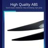 Headlight Eyelid Eyebrow Trims Fits for BMW 3 Series E90 E91 2005 -2011 Sedan/Touring Accessories ABS Gloss Black/Carbon Look