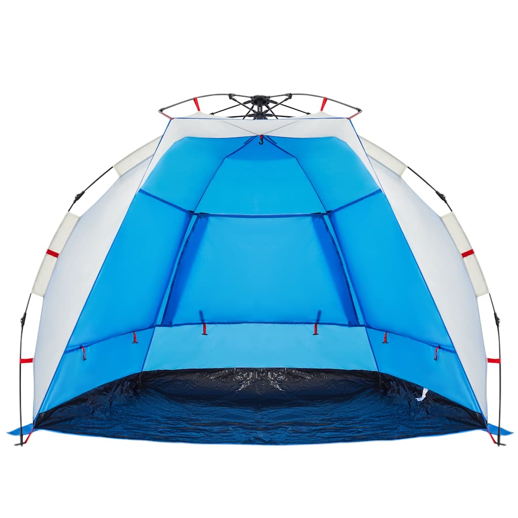 Vidaxl Beach Tent, 2-Person, Blue, Waterproof