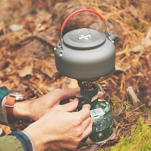 COLEMAN Outlander Micro Stove PZ Folding Burner (203535) - Camping, Outdoor, BBQ, Emergency, Hiking - High Power, Lightweight, Slim, Compact Body, Eas