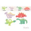 Educational Wooden Alphabet Puzzle Matching Board Letters Shape Sorter Montessori Dinosaur Color Toy for Toddlers 1-3 Years Gift