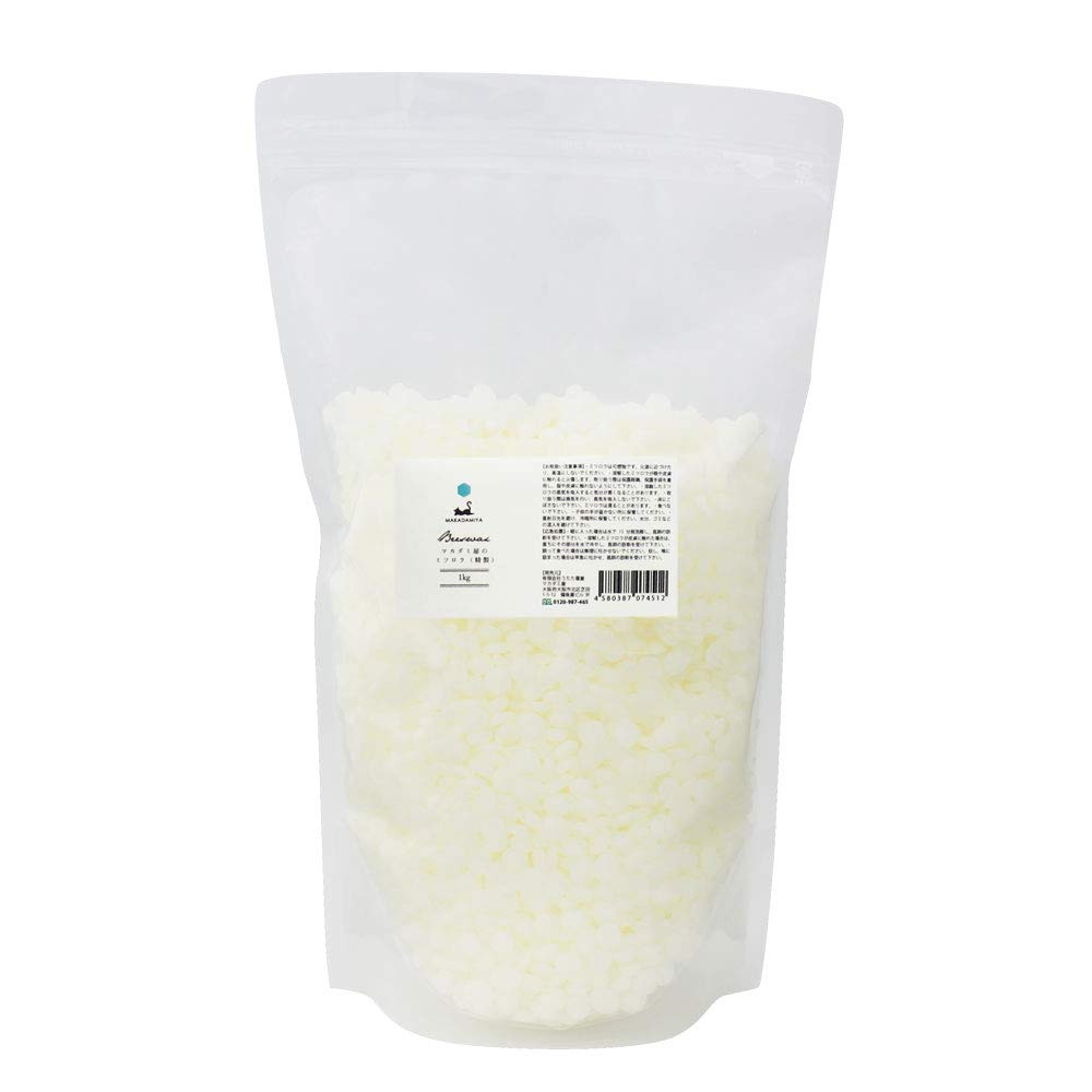 

Macadamiya Beeswax 1kg Refined Commercial Large Capacity (Beeswax) Use, белый