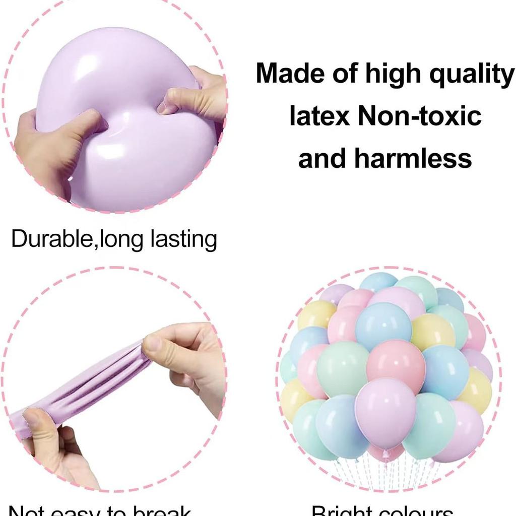 Macaron Colorful Butterfly Balloon Arch Background Arrangement Birthday Party Wedding Anniversary Mother'S Day Balloon Pack