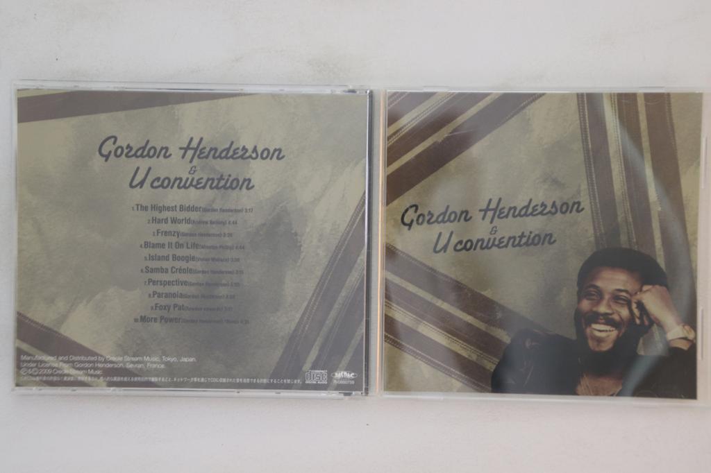 CD GORDON HENDERSON, U CONVENTION - Gordon Henderson & U Convention CSMCD009 CREOLE STREAM M 2009 Japan Soul/Funk Used