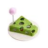 Cat Educational Toys Interactive For Indoor Cat Tease Box With Squeaker Toys And Scratching, Track Ball Toys For Cat Physical Exercise
