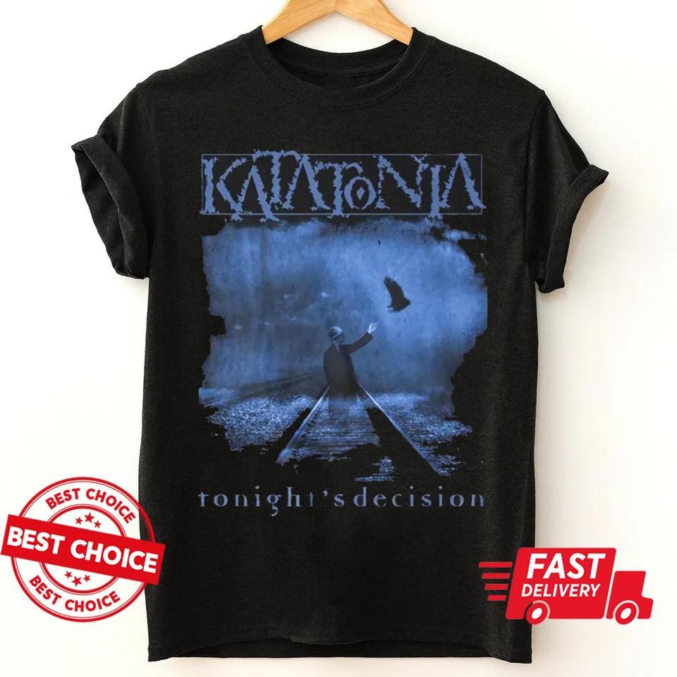 Katatonia - Tonight s DecisionMen Black T Shirt S-3XL Q9952 XL