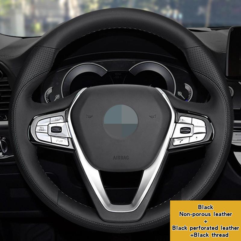 Custom Car Steering Wheel Braid Cover 100% Fit For BMW G20 G21 F40 F44 G22 G23 G26 G30 G31 G32 G11 G12 X3 X4 Car Accessories