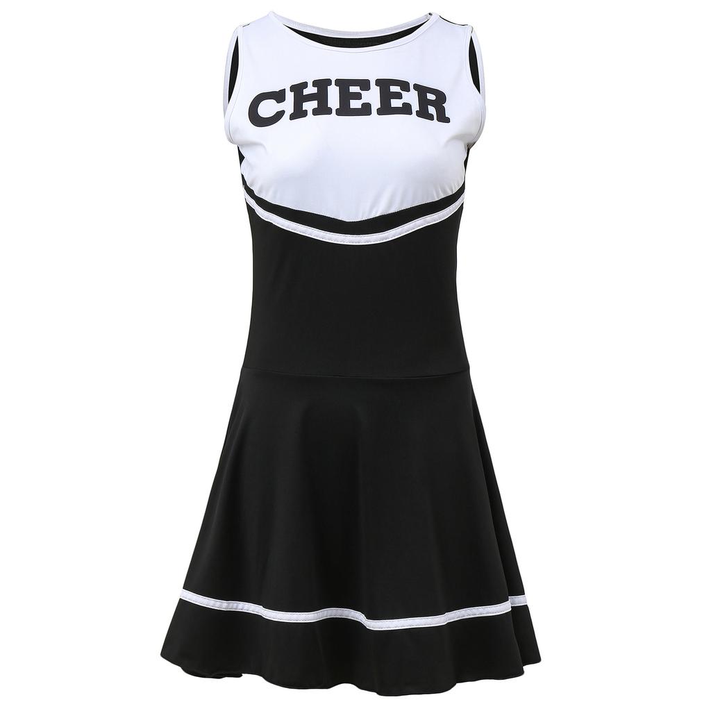 Women's cheerleading uniform, game role-playing, European and American adult women's sexy baby cheerleading costume