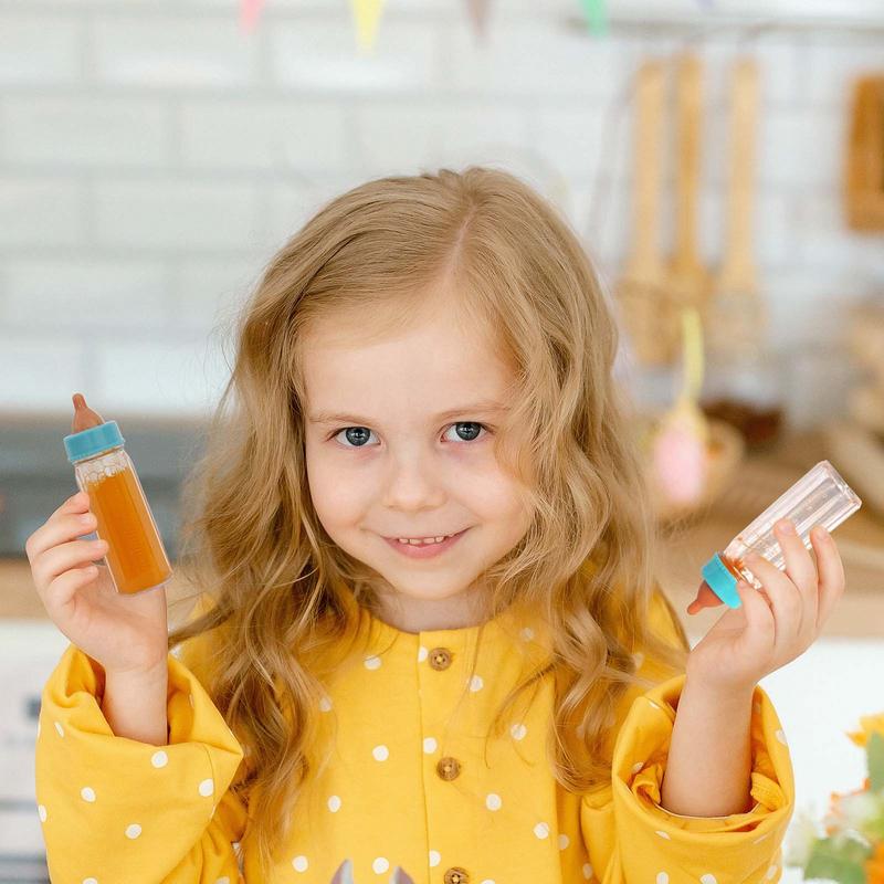 Magic Children Toy Baby Dolls Feeding Bottle Toy Strange Prop Milk Bottle Liquid Disappearing Kids Pretend Play Accessories