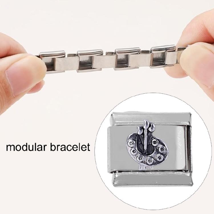 Fashionable Square Jewelry Link Accessory for Stainless Steel Bracelet Making