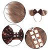 Fashion New Brown Beauty And Beast Mouse Ears Headband 5" Headwear Boys Girls Festival Party Hair Accessories Women Gift