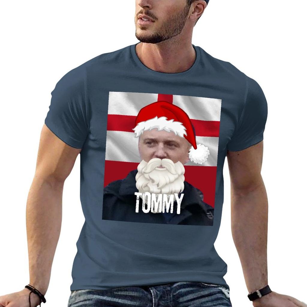 Tommy Christmas TShirt No Iron Casual Short Sleeve Top