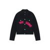 WE11DONE Jackets Unisex Black Lapel Moderate WD-DJ3-22-375-U-BK