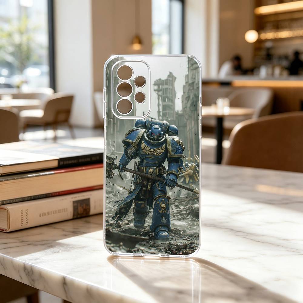 Warhammer 40k hete Games Telefoonhoesje Transparant Siliconen Zacht Voor Samsung S25,S24,S21,S22,S23,S30,Ultra,S20,Plus,Fe