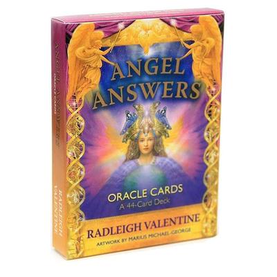 Angel Answers Oracle Cards, Tarot Cards, Fortune Telling Cards, Suitable for Beginners, Everyone, Family Gatherings, and Entertainment Gatherings