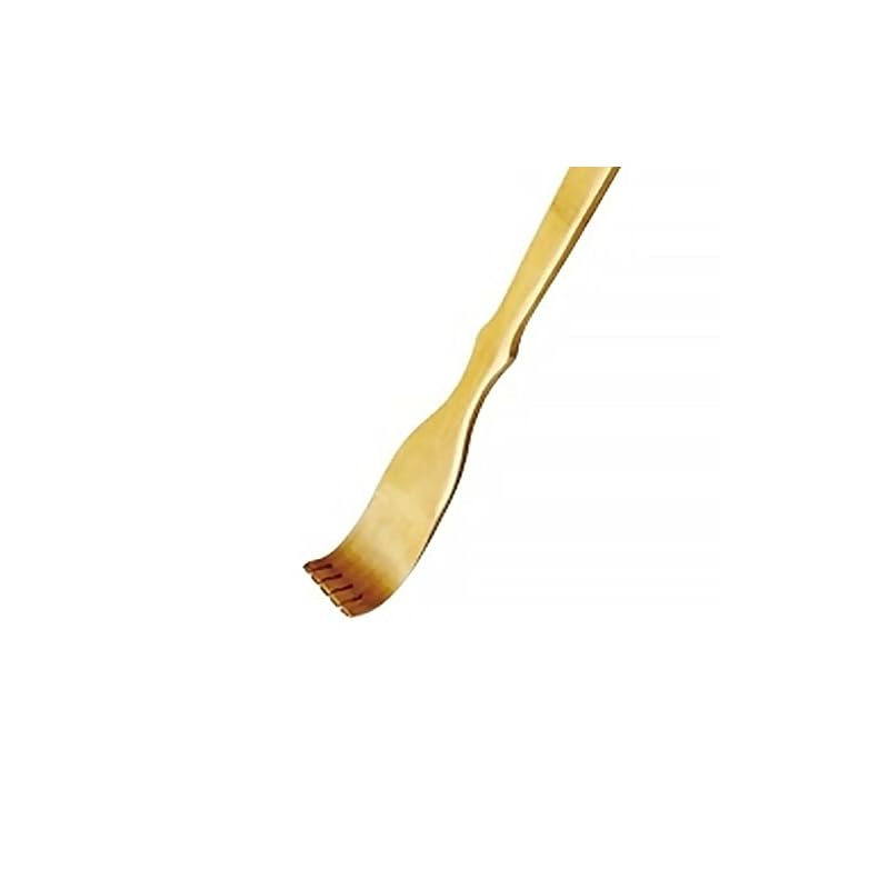 Alphax Bamboo Back Scratcher, 43.5cm, Carbonized Bamboo, 902195