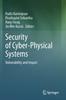 Security of Cyber-Physical Systems : Vulnerability and Impact Kitabı