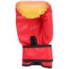 1 Pair Kids Children PU Kick Boxing Gloves Karate Muay Thai Guantes Sanda Training Equipmentred for children